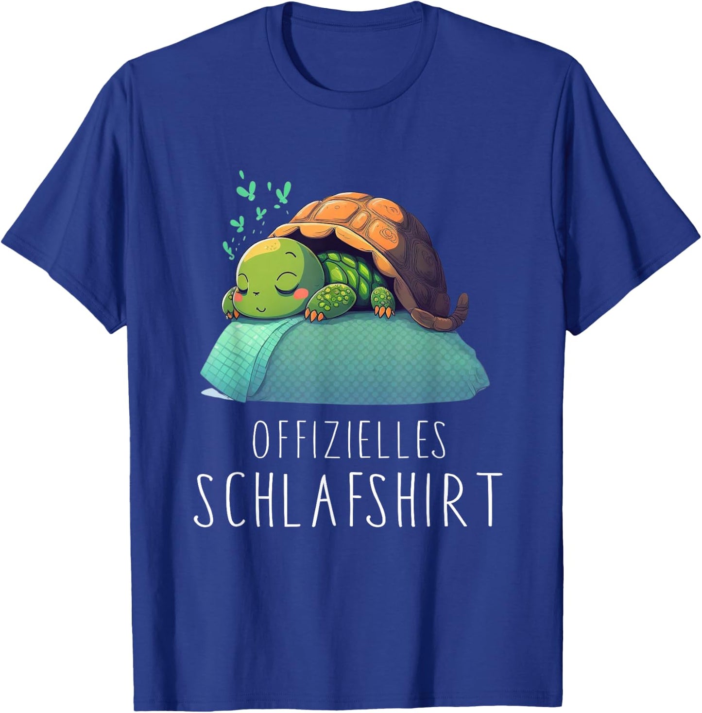 Official Turtle Sleep Shirt - Turtle , black T-Shirt - T-Shirt | Royal
