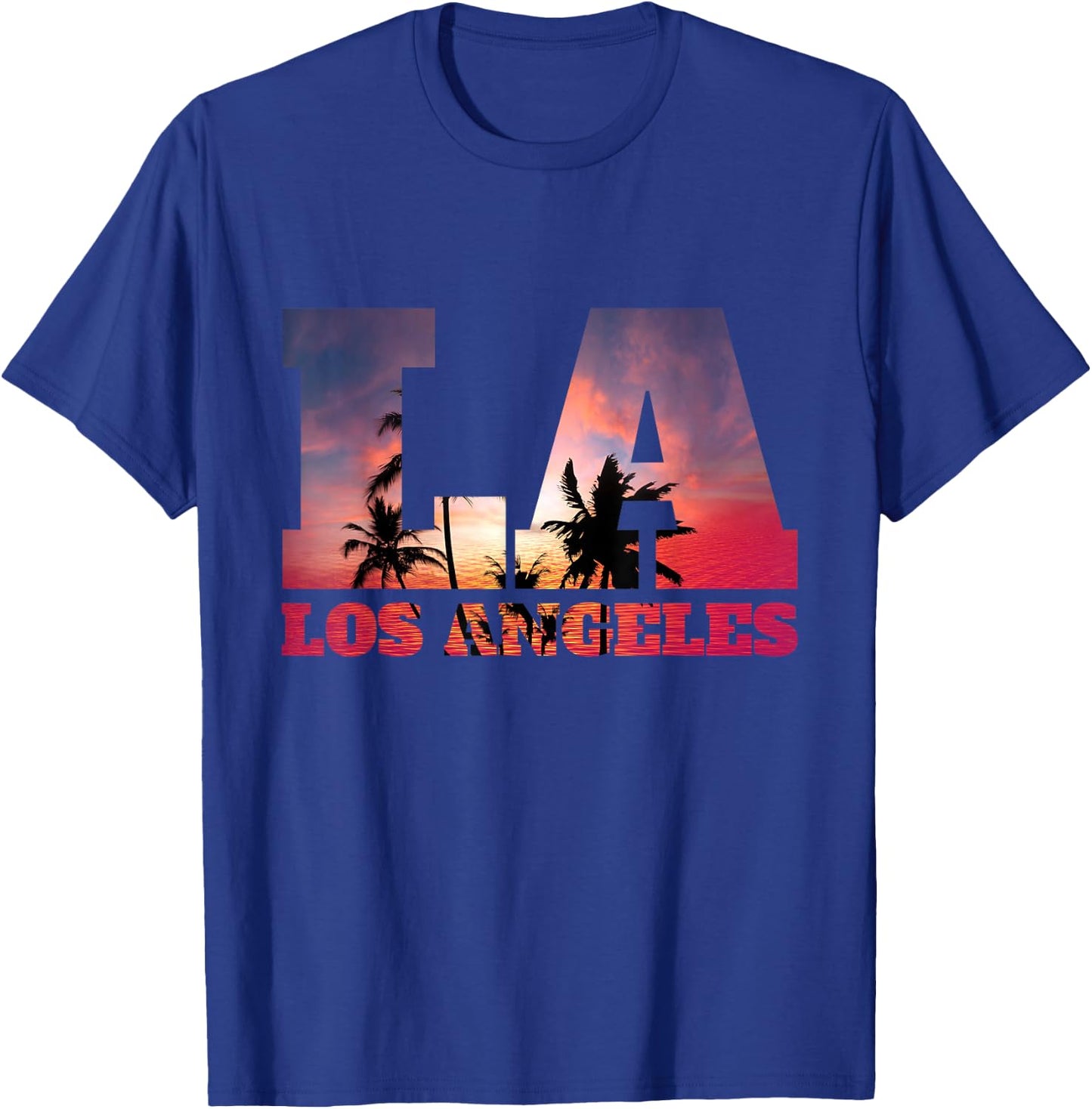 Los Angeles LA California Gift T-Shirt - T-Shirt | Royal