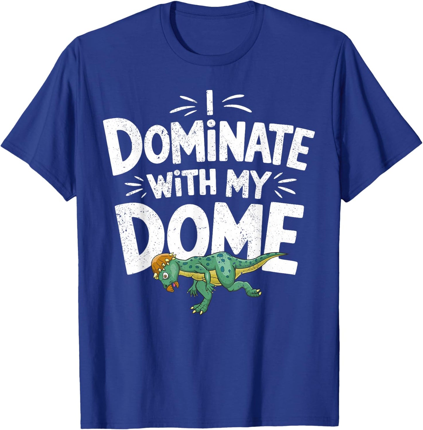 Pachycephalosaurus Dome Pachycephalo T-Shirt - T-Shirt | Royal