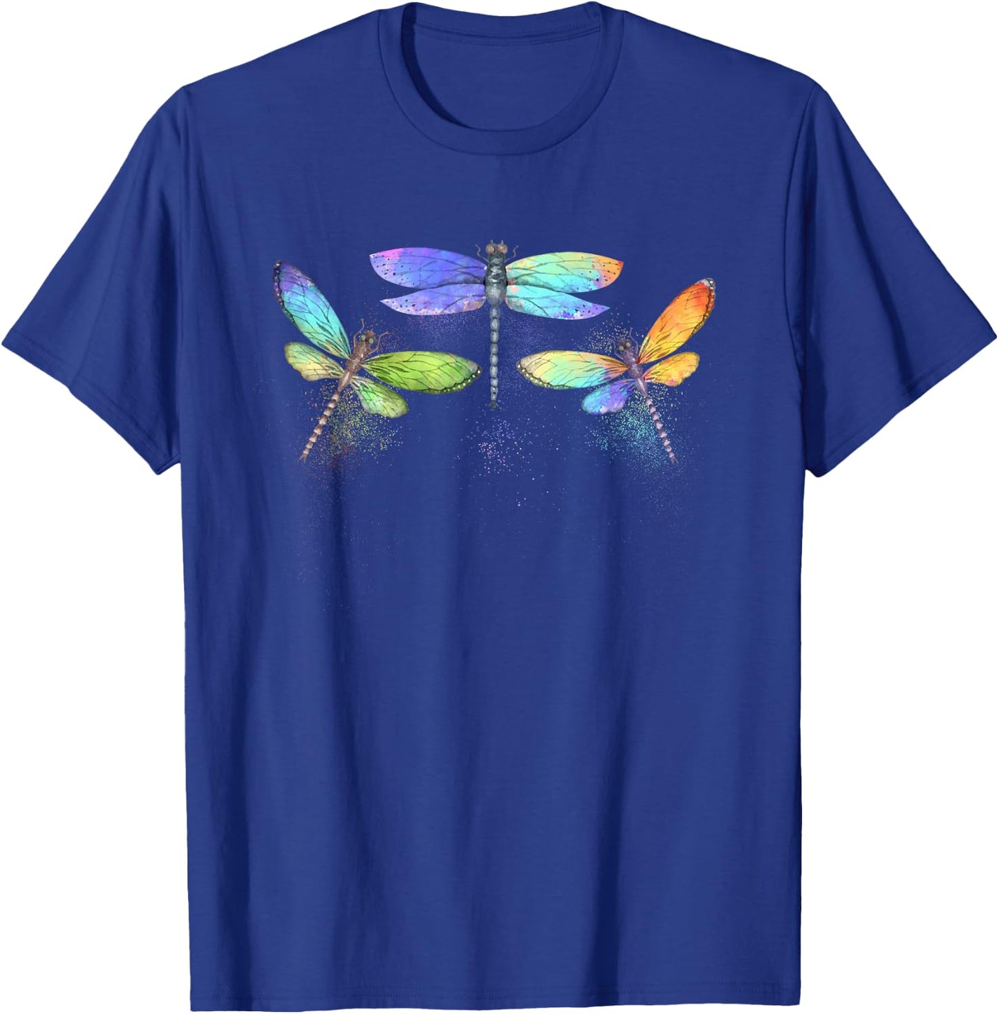 Cool Dragonfly Art Women Dragonfly Lovers Entomology T-Shirt - T-Shirt | Royal