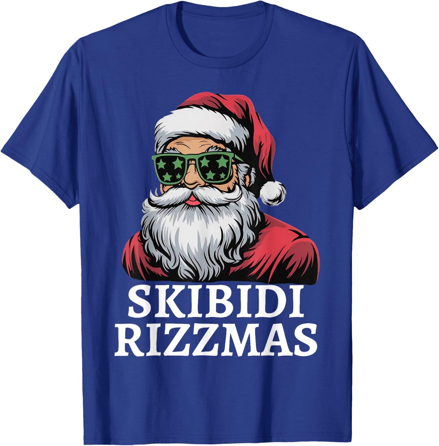 Skibidi Rizzmas Christmas Rizz Santa Charisma Teens Kids T-Shirt - T-Shirt | Royal