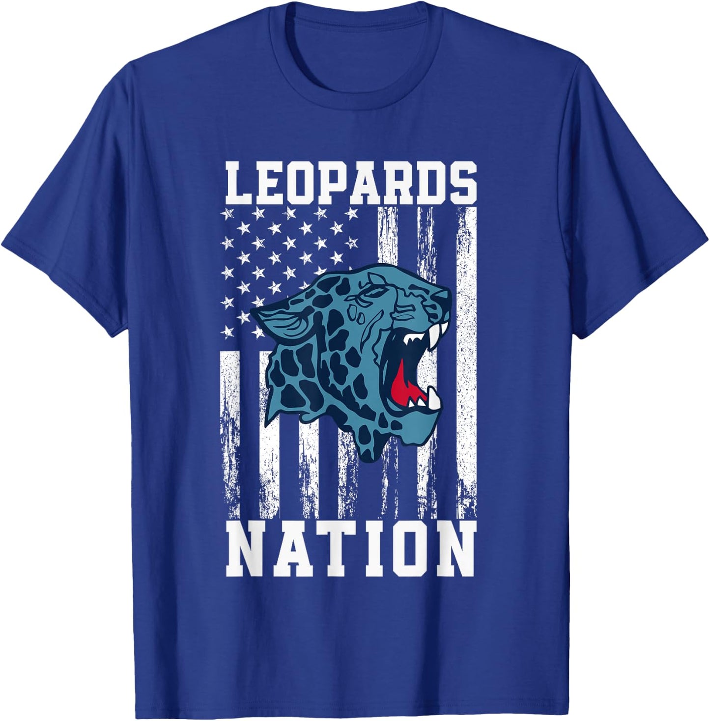 Louisville Leopards Logo Nation HS T-Shirt - T-Shirt | Royal