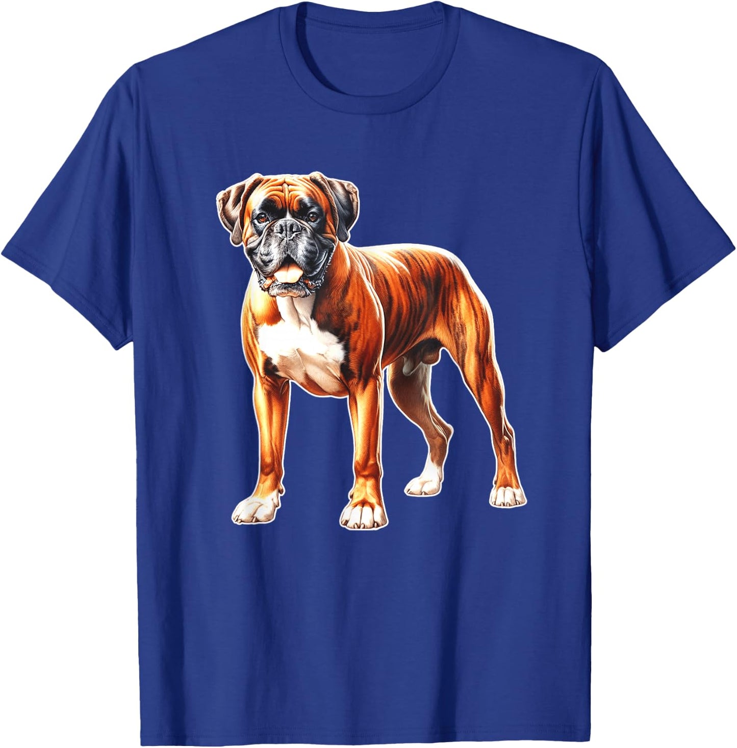 Boxer Bullmastiff Dog T-Shirt - T-Shirt | Royal