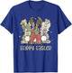 Camo Bunny Happy Easter Camouflage Bunnies Coquette Bow Kids T-Shirt - T-Shirt | Royal