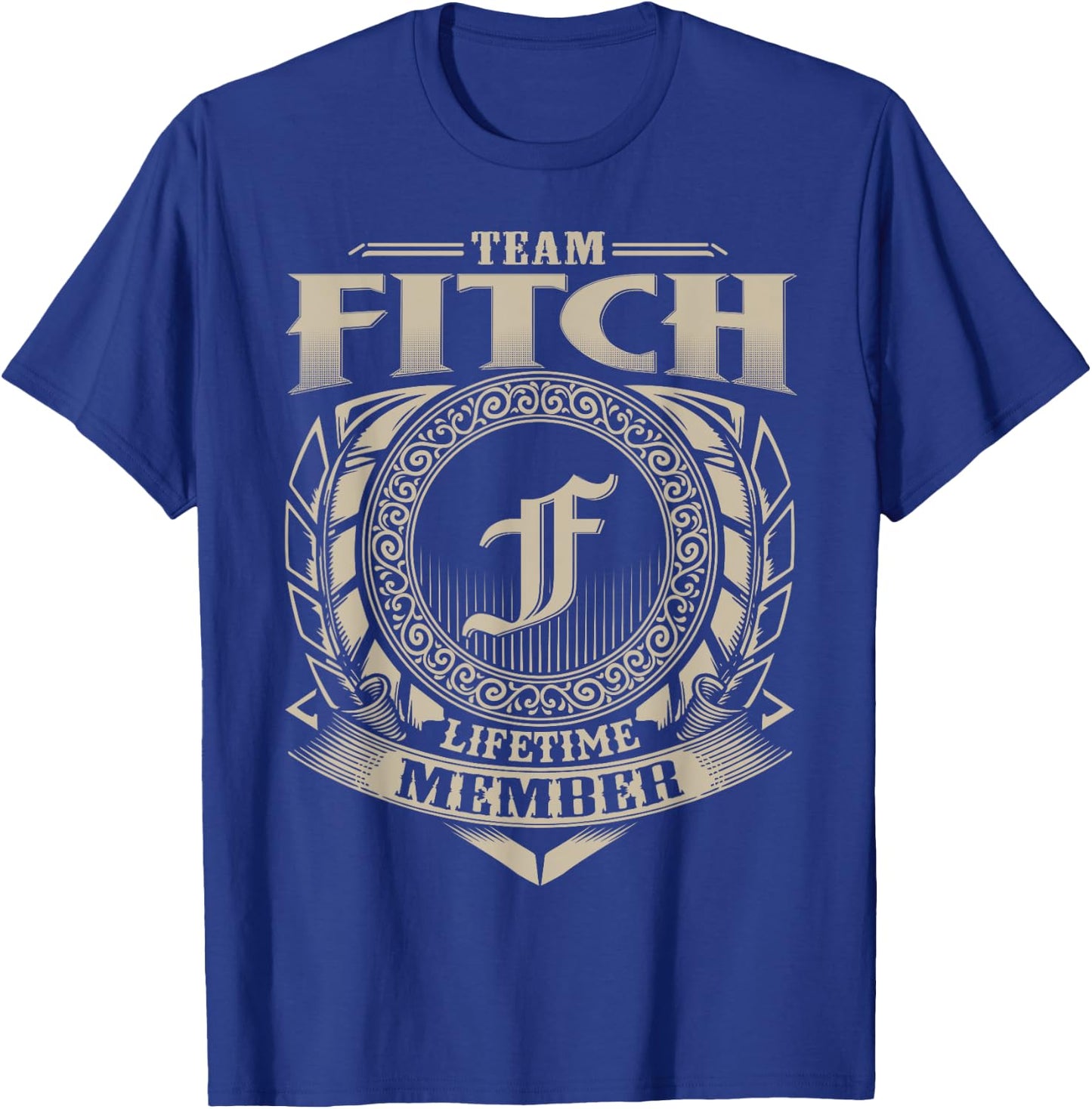 Team FITCH Lifetime Member Vintage FITCH Family T-Shirt - T-Shirt | Royal