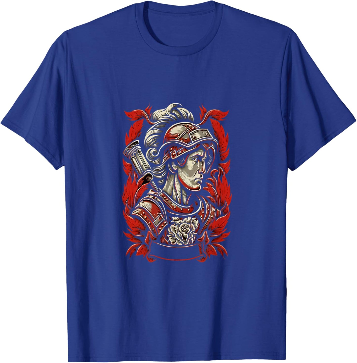 Firefighter Prayer St. Florian Saint of Firefighter Fireman T-Shirt - T-Shirt | Royal