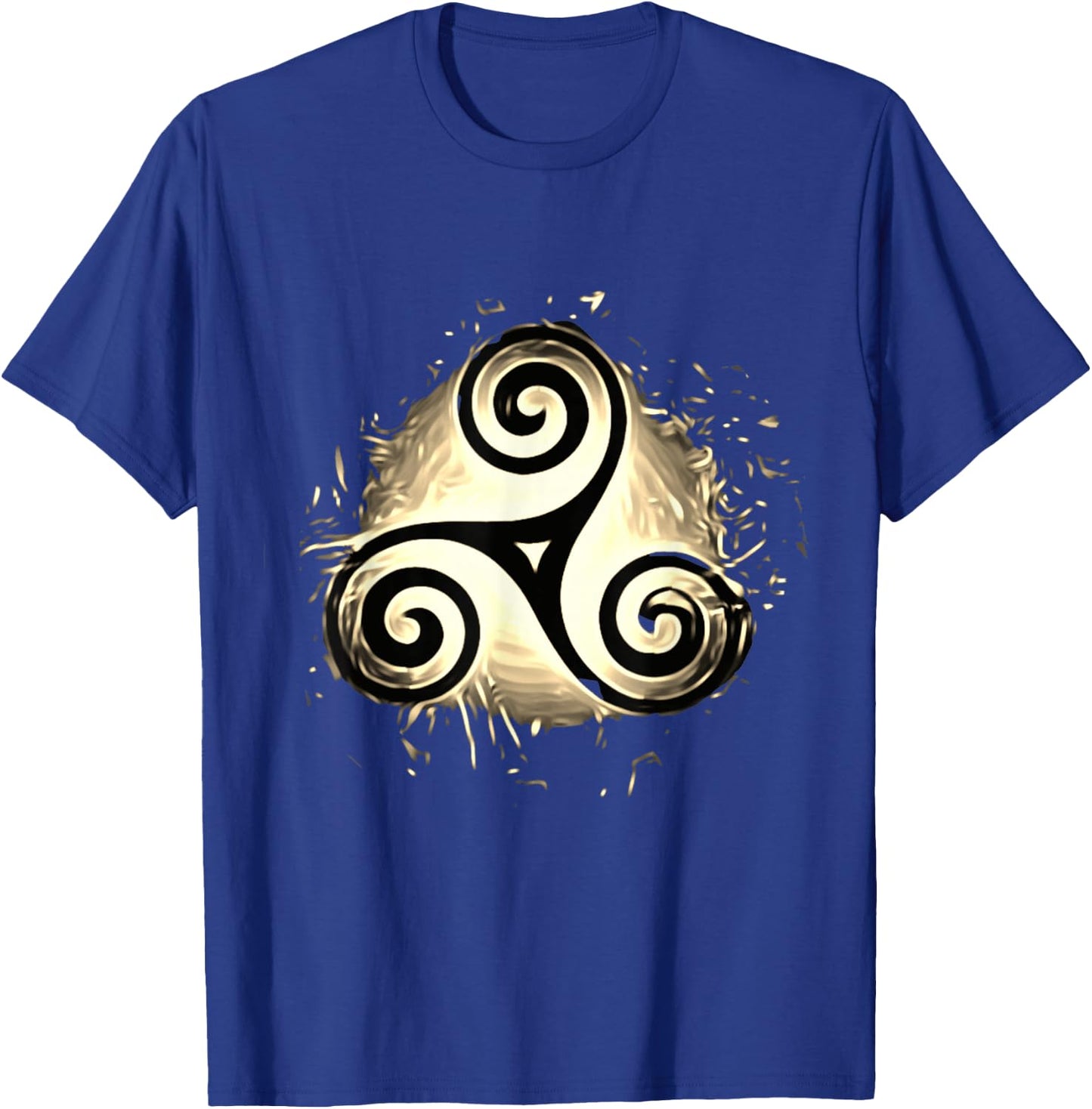 Triskel Triquetra Rune Celtic Protective , Black, S T-Shirt - T-Shirt | Royal