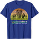 "Big Five" Retro Sunset Design for South Africa Safari T-Shirt - T-Shirt | Royal