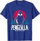 Pengzilla Penguin Japanese Art Funny Penguin T-Shirt - T-Shirt | Royal