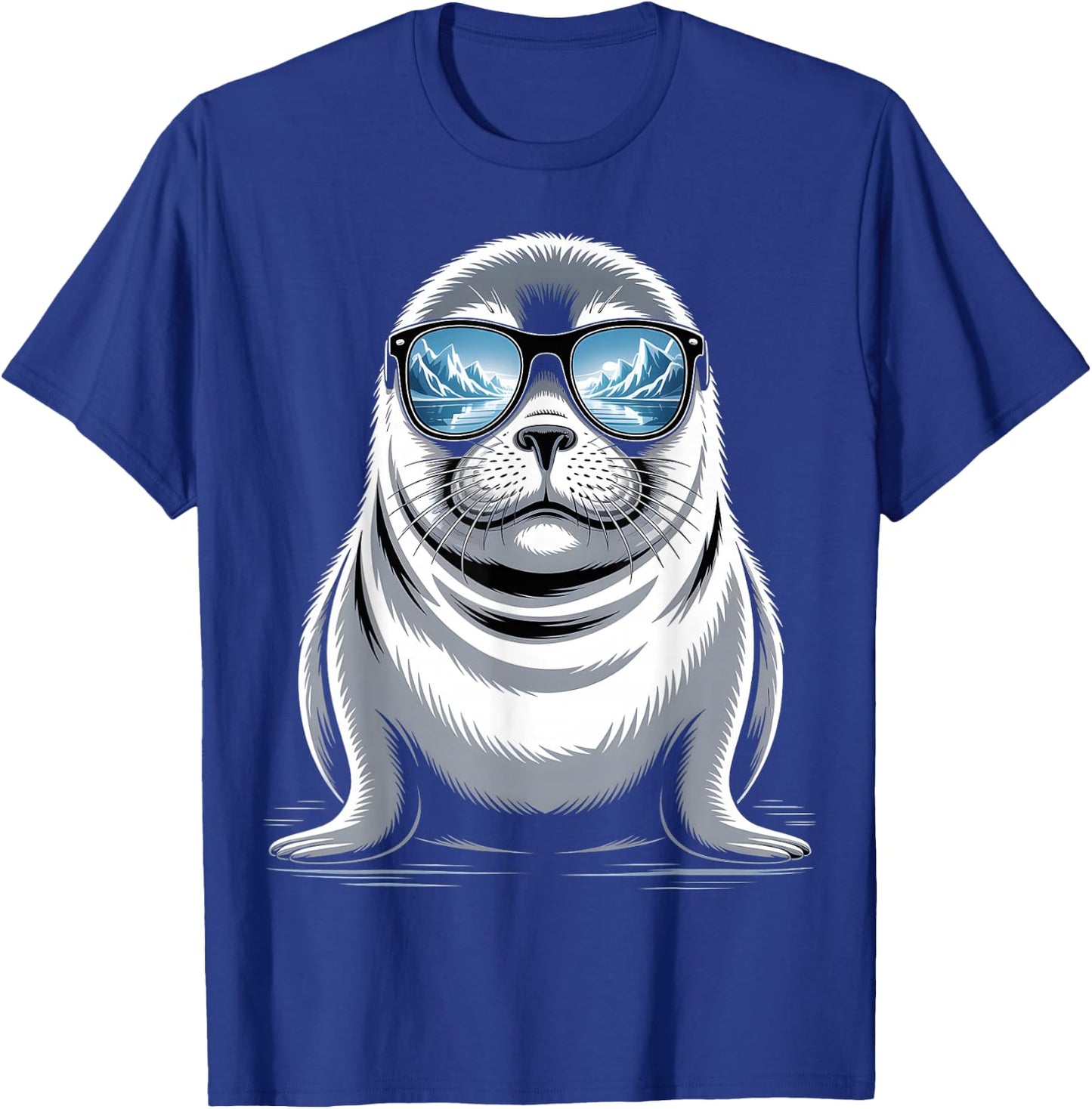 Cool Arctic Seal T-Shirt - T-Shirt | Royal