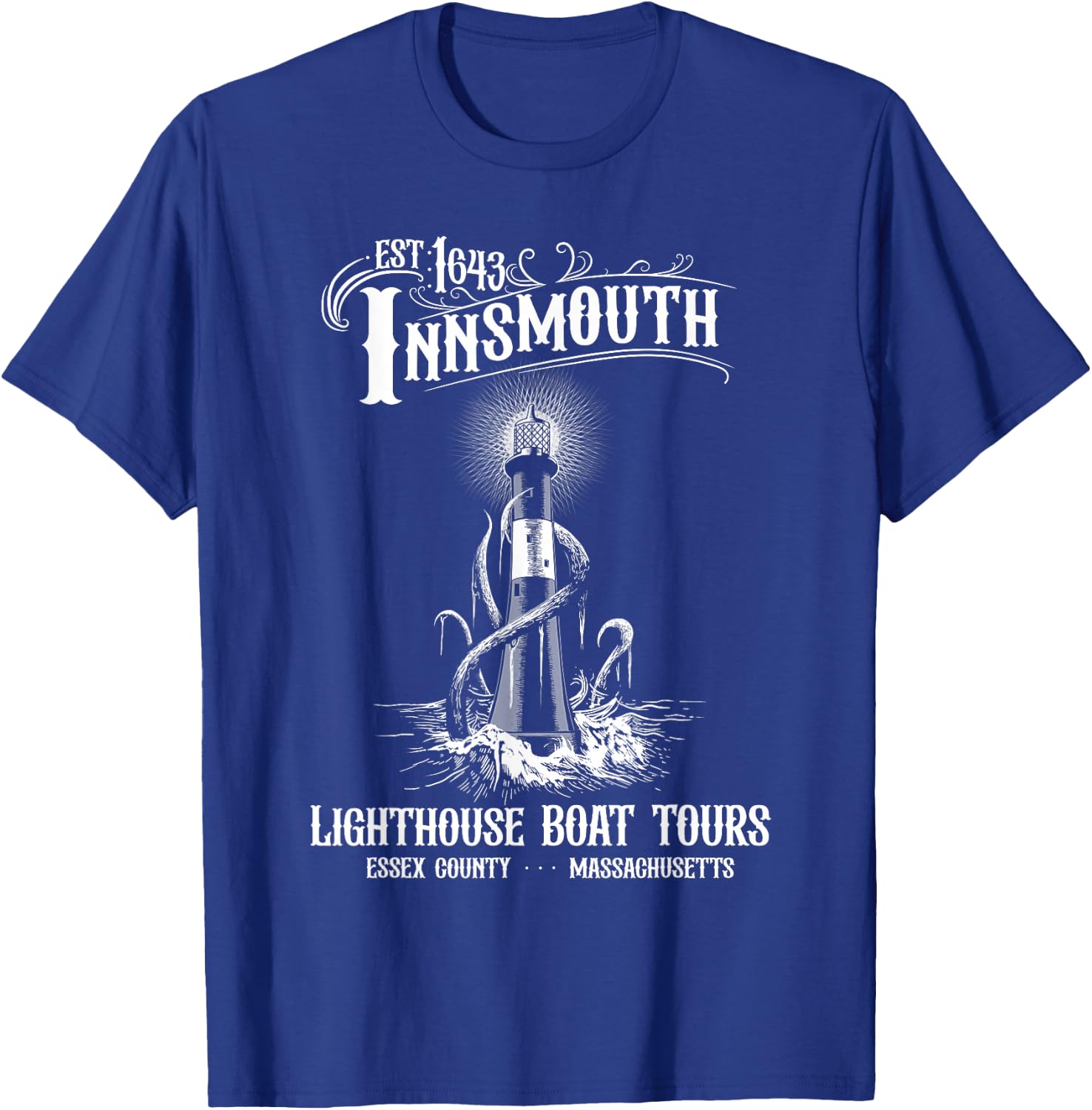 Cosmic horror Innsmouth T-Shirt - T-Shirt | Royal