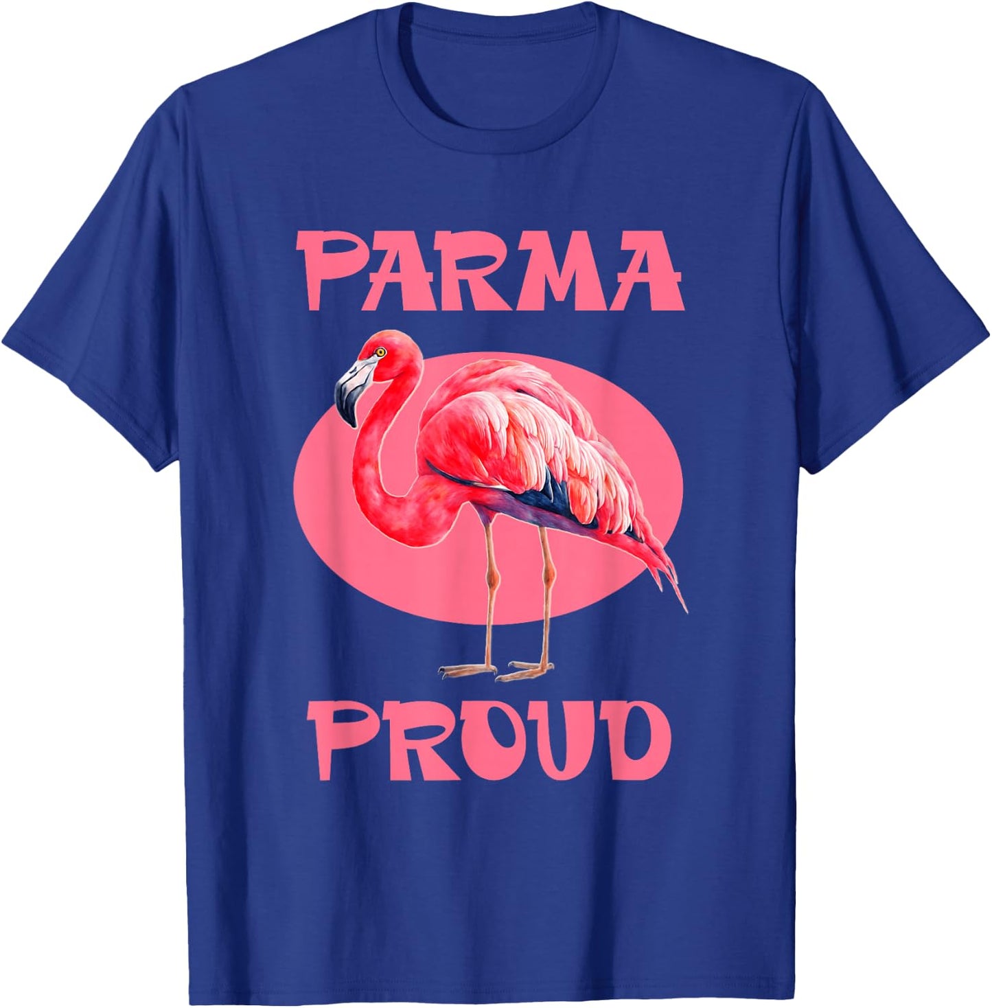 Parma Ohio Iconic Pink Flamingo T-Shirt - T-Shirt | Royal