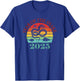 Chinese New Year 2025 Retro Vintage Year of the Snake 2025 T-Shirt - T-Shirt | Royal