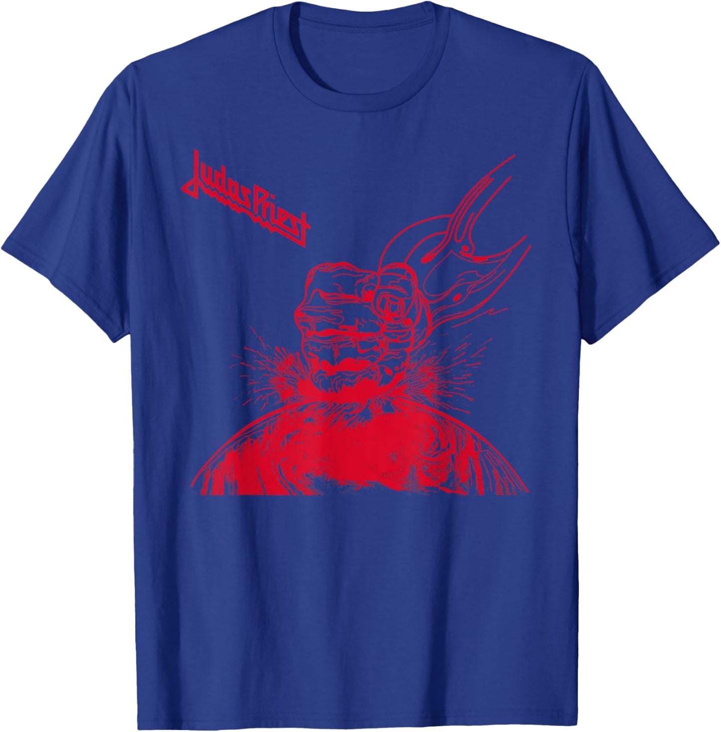 Judas Priest – Ram It down Red Logo T-Shirt - T-Shirt | Royal