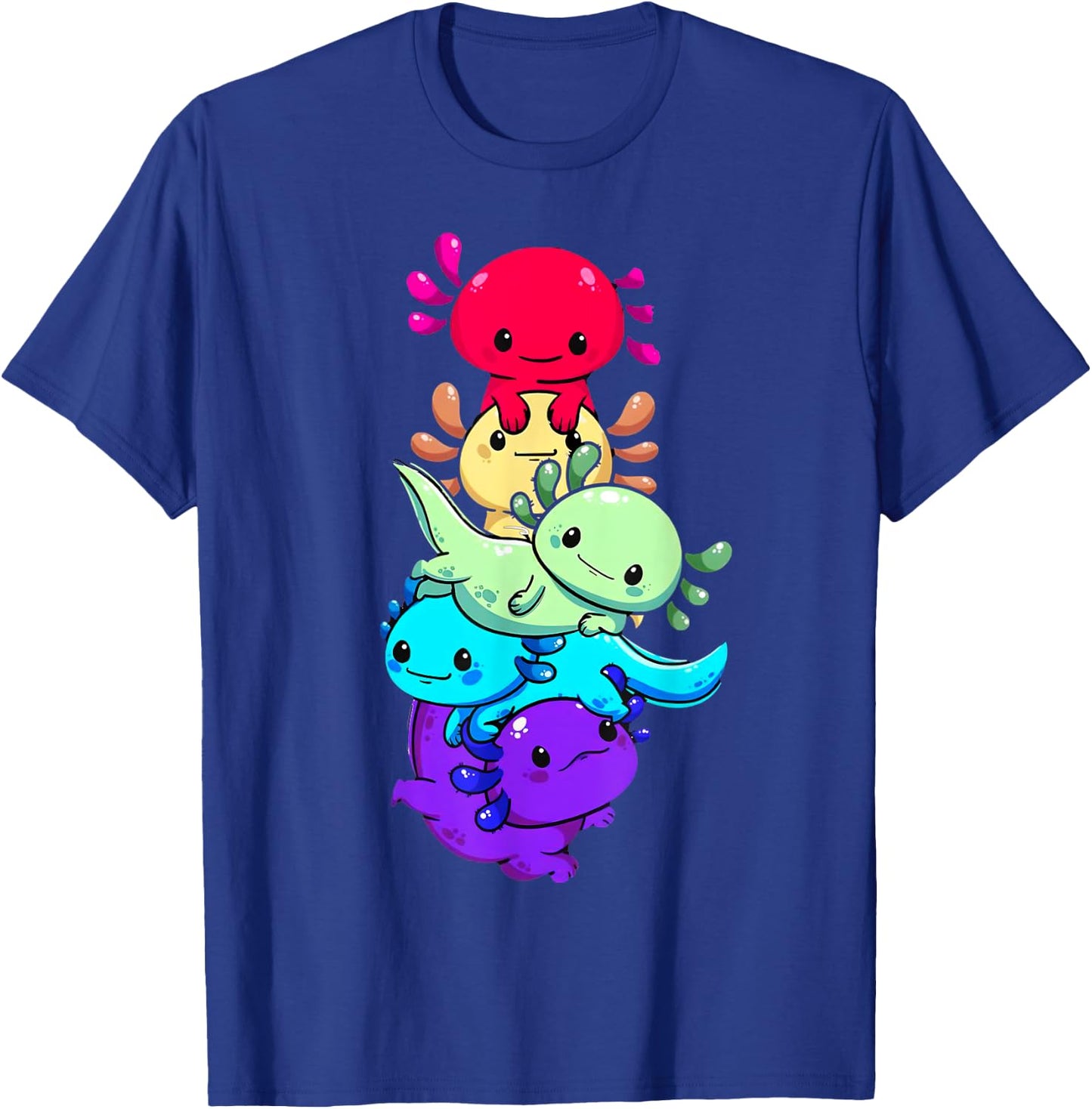 Love Axolotl Damenhemd Axolotl Lovers für Kinder und Mädchen T-Shirt - T-Shirt | Royal
