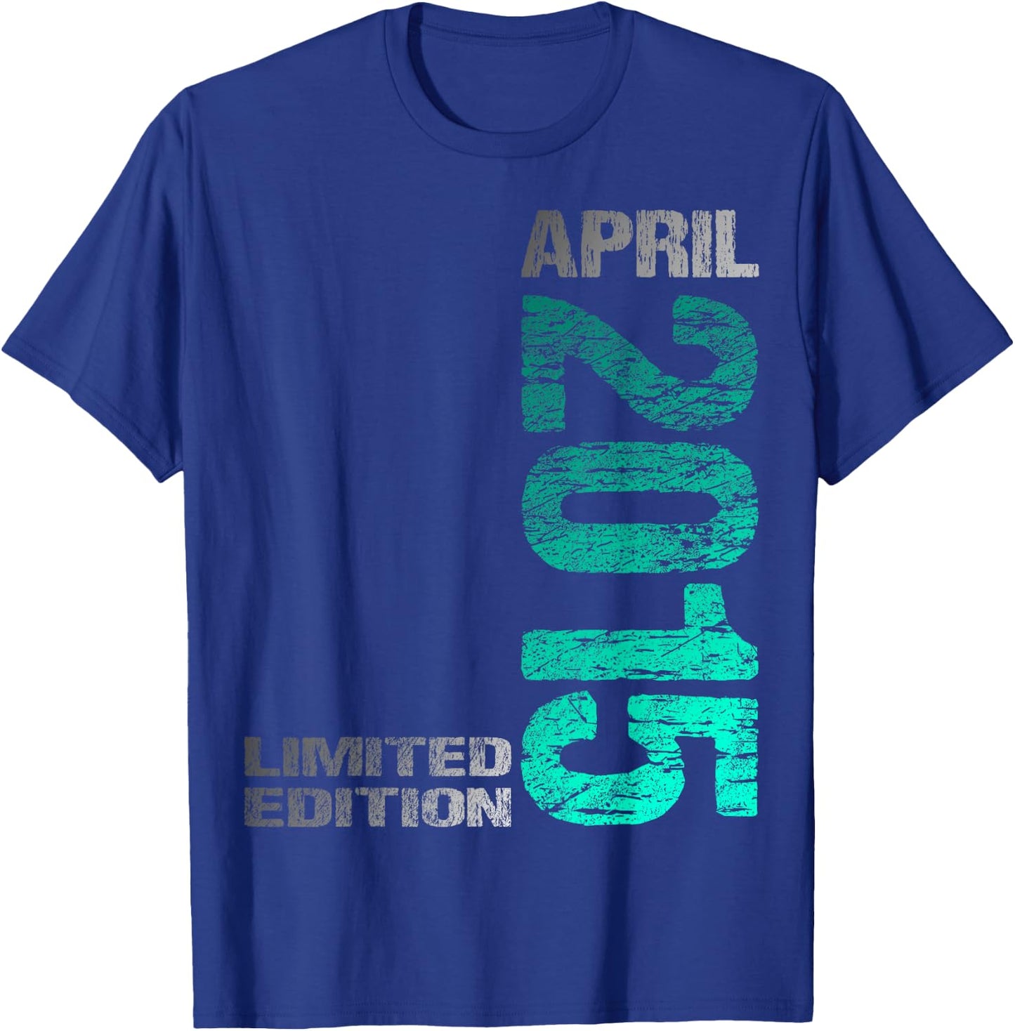 April 2015 Junge Mädchen 11. Geburtstag Limited Edition 11 T-Shirt - T-Shirt | Royal