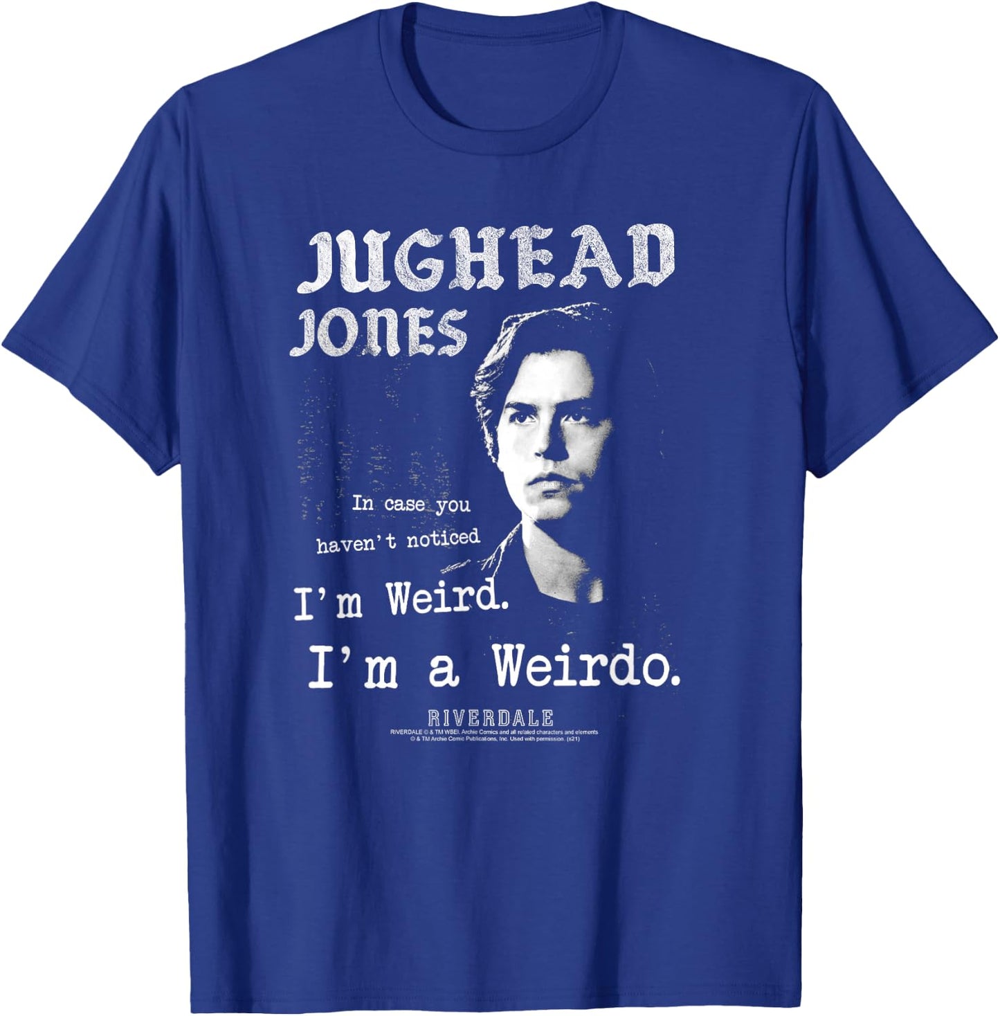 Riverdale Weirdo Jughead Portrait T-Shirt - T-Shirt | Royal