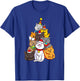 Cute Cat Tree Cats Kitten Christmas Christmas Tree T-Shirt - T-Shirt | Royal