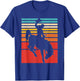 Rodeo Bucking Bronco Horse Retro Style T-Shirt - T-Shirt | Royal