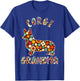 Corgi Grandma Dog Grandma Funny Corgi Owner T-Shirt - T-Shirt | Royal