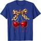 Cherry Bow Coquette Red Cherries T-Shirt - T-Shirt | Royal