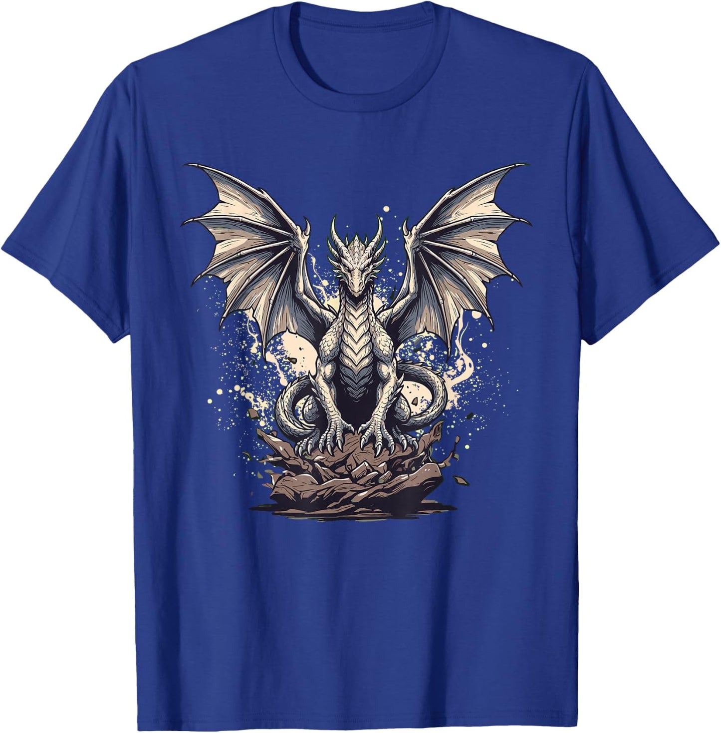 Dragon Lover Graphic Dragons Men Boys Kids Women T-Shirt - T-Shirt | Royal