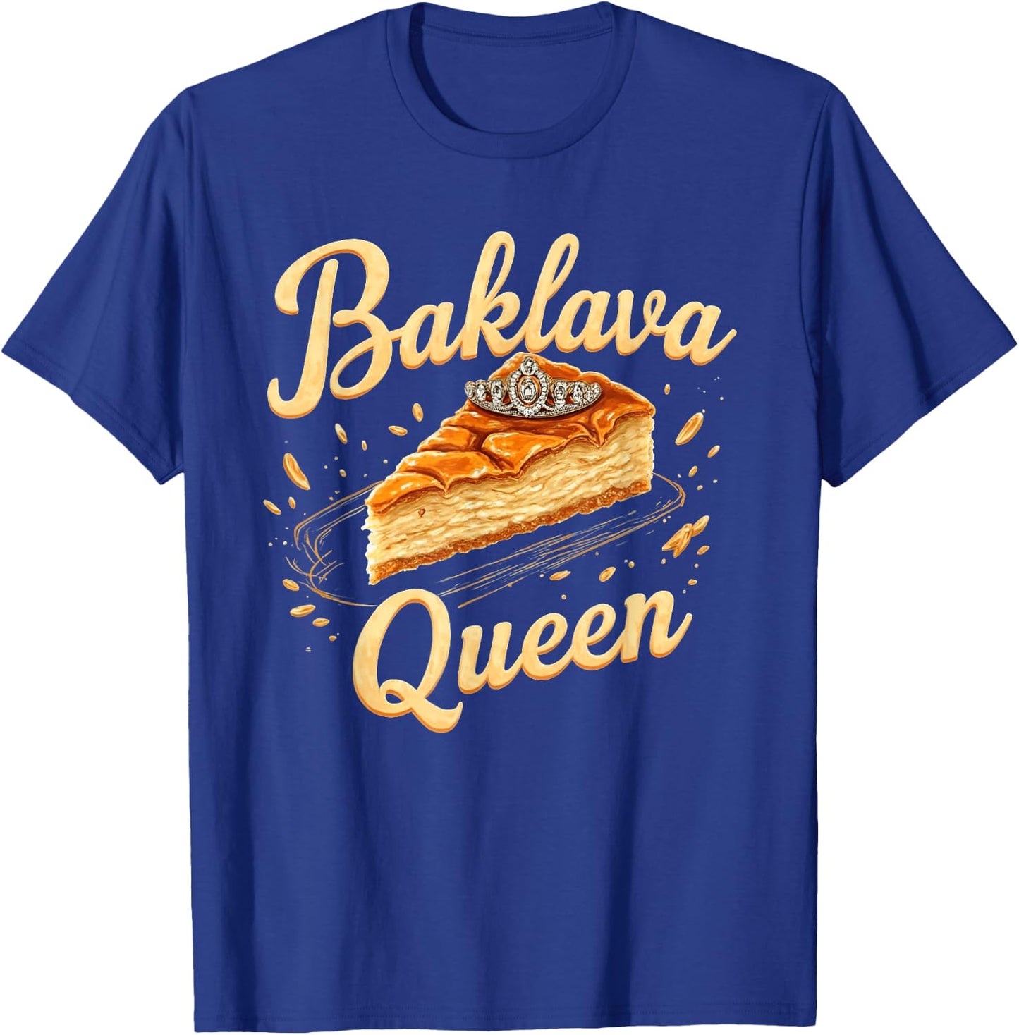 Baklava Queen T-Shirt - T-Shirt | Royal