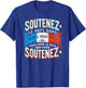 Support The Country Gift French Flag Patriotism France , Black, S T-Shirt - T-Shirt | Royal