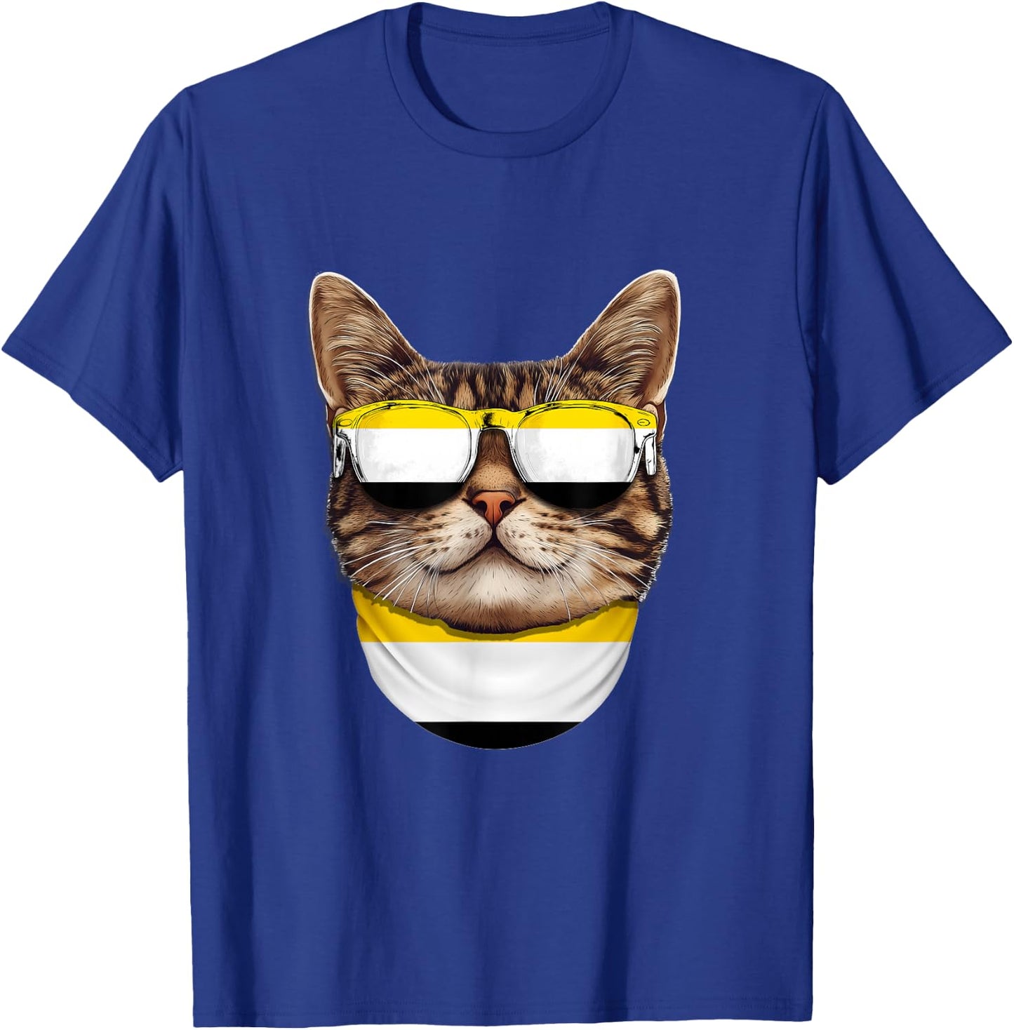 Garifuna Flag American Bengal Cat Heritage Garifuna T-Shirt - T-Shirt | Royal