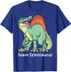 Team Spinosaurus Dinosaurier Wirbelsäule Eidechse Prähistorische Kinder Jungen T-Shirt - T-Shirt | Royal