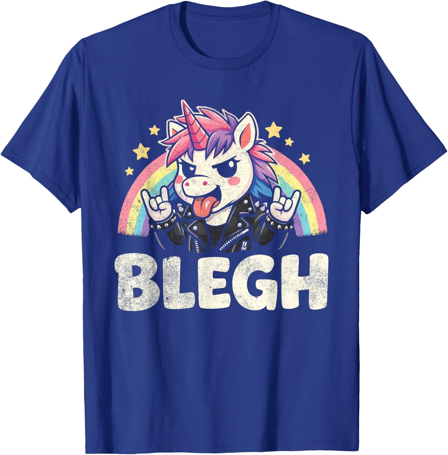 Blegh T-Shirt - T-Shirt | Royal