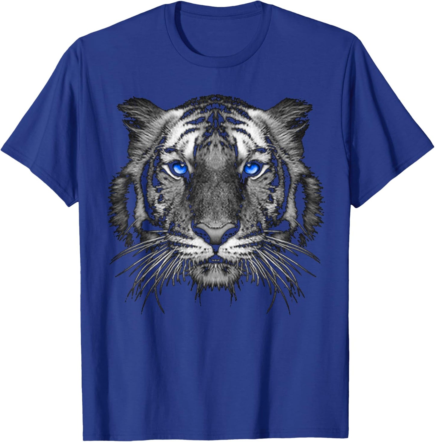White Tiger T-Shirt - T-Shirt | Royal