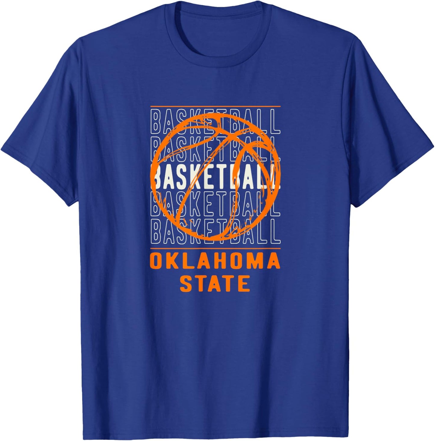 Basketball Oklahoma State T-Shirt - T-Shirt | Royal