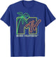 MTV - Neon Light Logo T-Shirt - T-Shirt | Royal