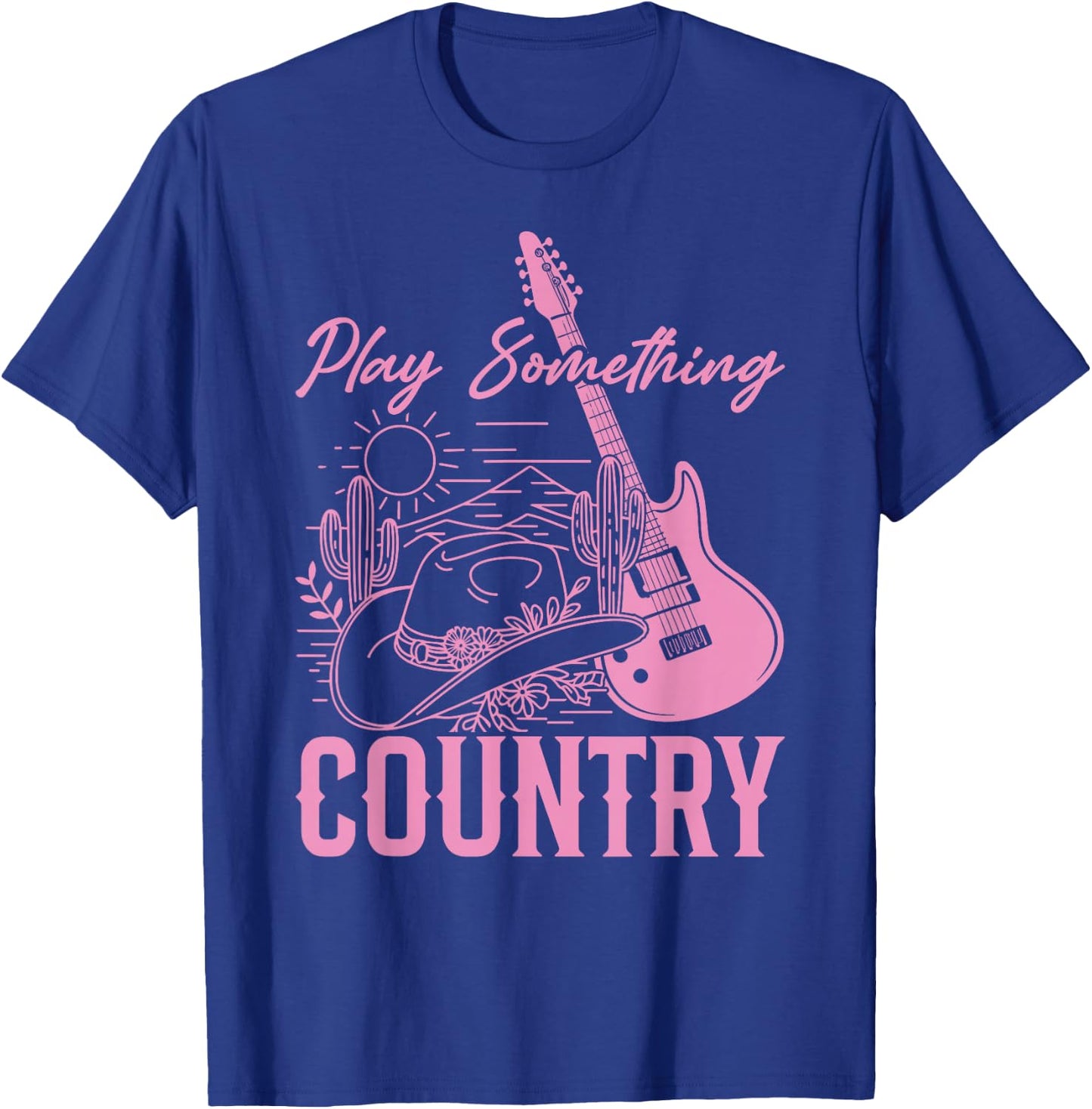Play Something Country T-Shirt - T-Shirt | Royal