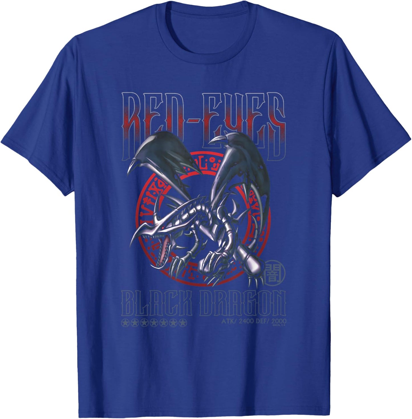 Yu-Gi-Oh! Red-Eyes Black Dragon Trading Card Game Anime T-Shirt - T-Shirt | Royal