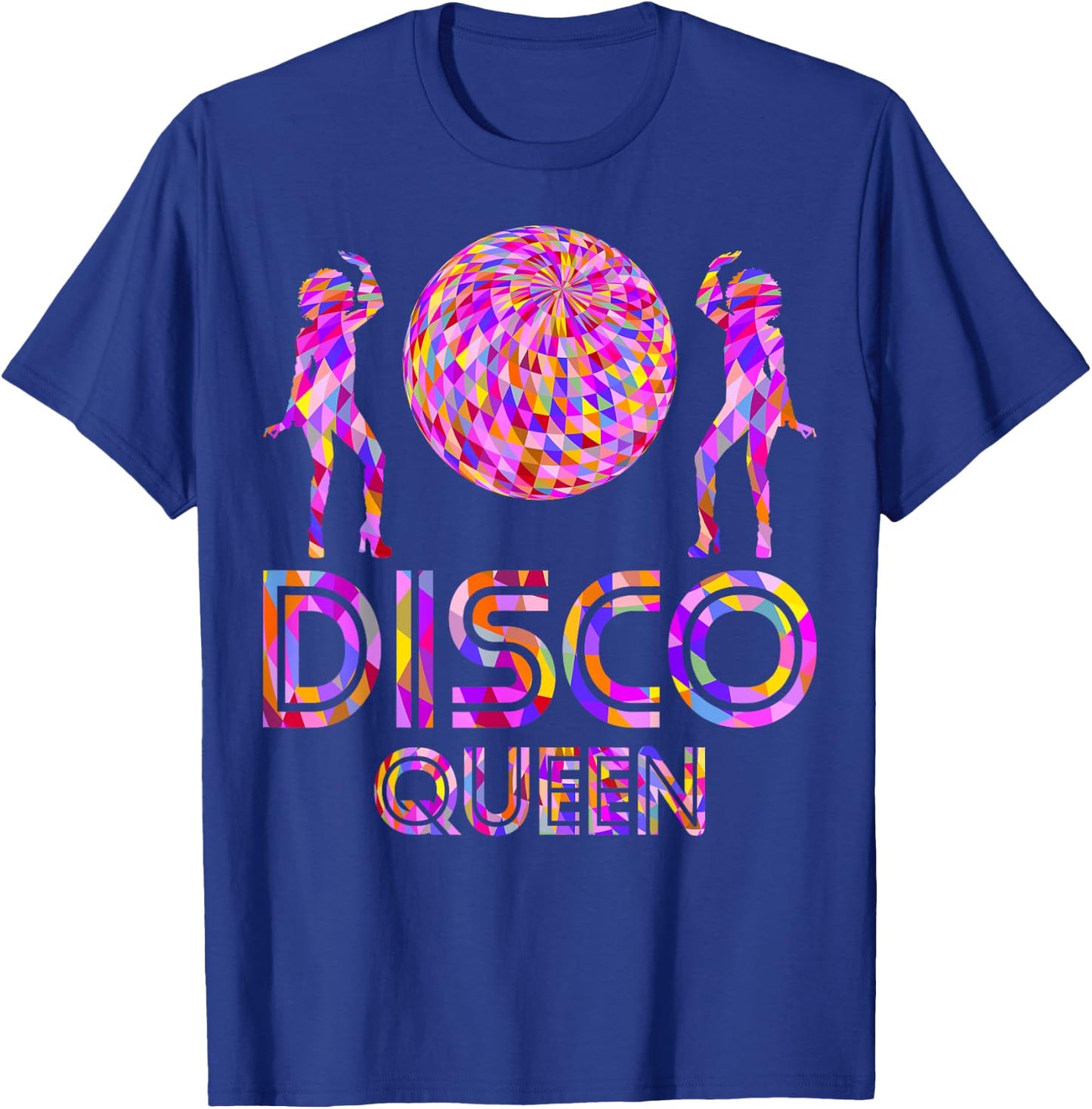 Fantastic Natural Diva Afro Disco Queen 70's Party , black T-Shirt - T-Shirt | Royal