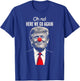 Anti-Trump Clown Going Away , Black, S T-Shirt - T-Shirt | Royal