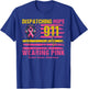 911 Dispatcher Breast Cancer Awareness US Flag We Wear Pink T-Shirt - T-Shirt | Royal