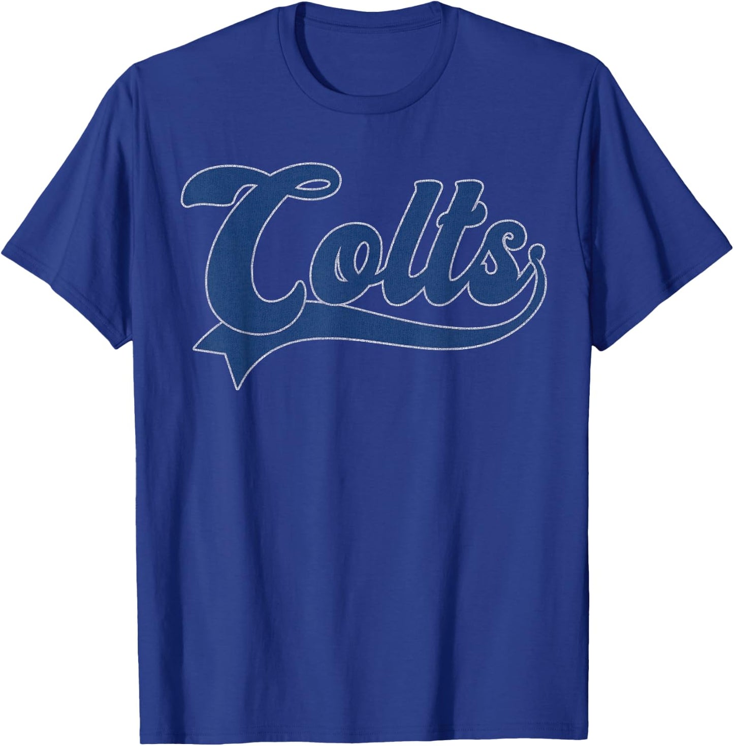 Colts Name Vintage Retro Gift Men Women Boy Girl T-Shirt - T-Shirt | Royal