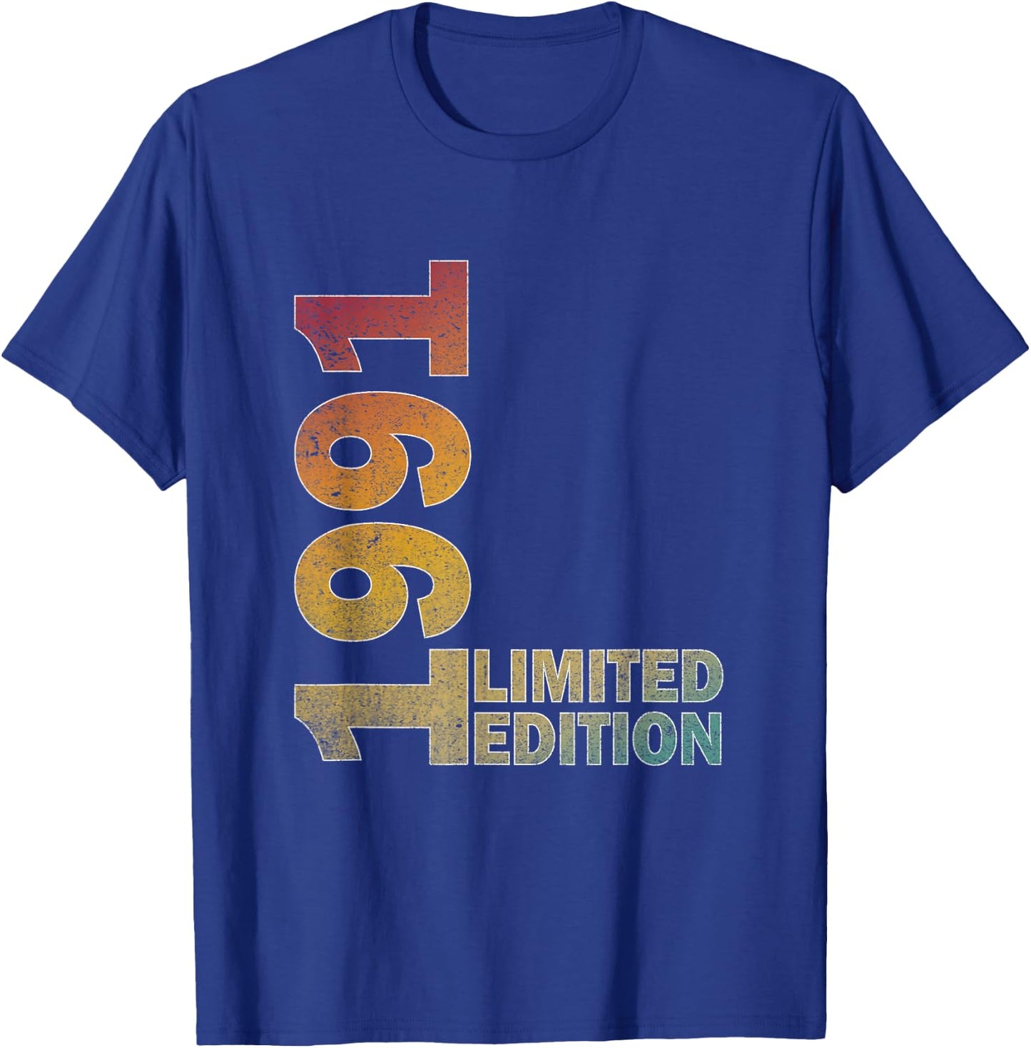 35th Birthday Gift men & women born 1991 turning 35 Year Old T-Shirt - T-Shirt | Royal
