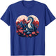 Funny Flowers Dragon for Romantic Roses Lovers and Couples T-Shirt - T-Shirt | Royal
