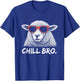 Chill Bruh – Lustiger Schaf Mit Sonnenbrille T-Shirt - T-Shirt | Royal