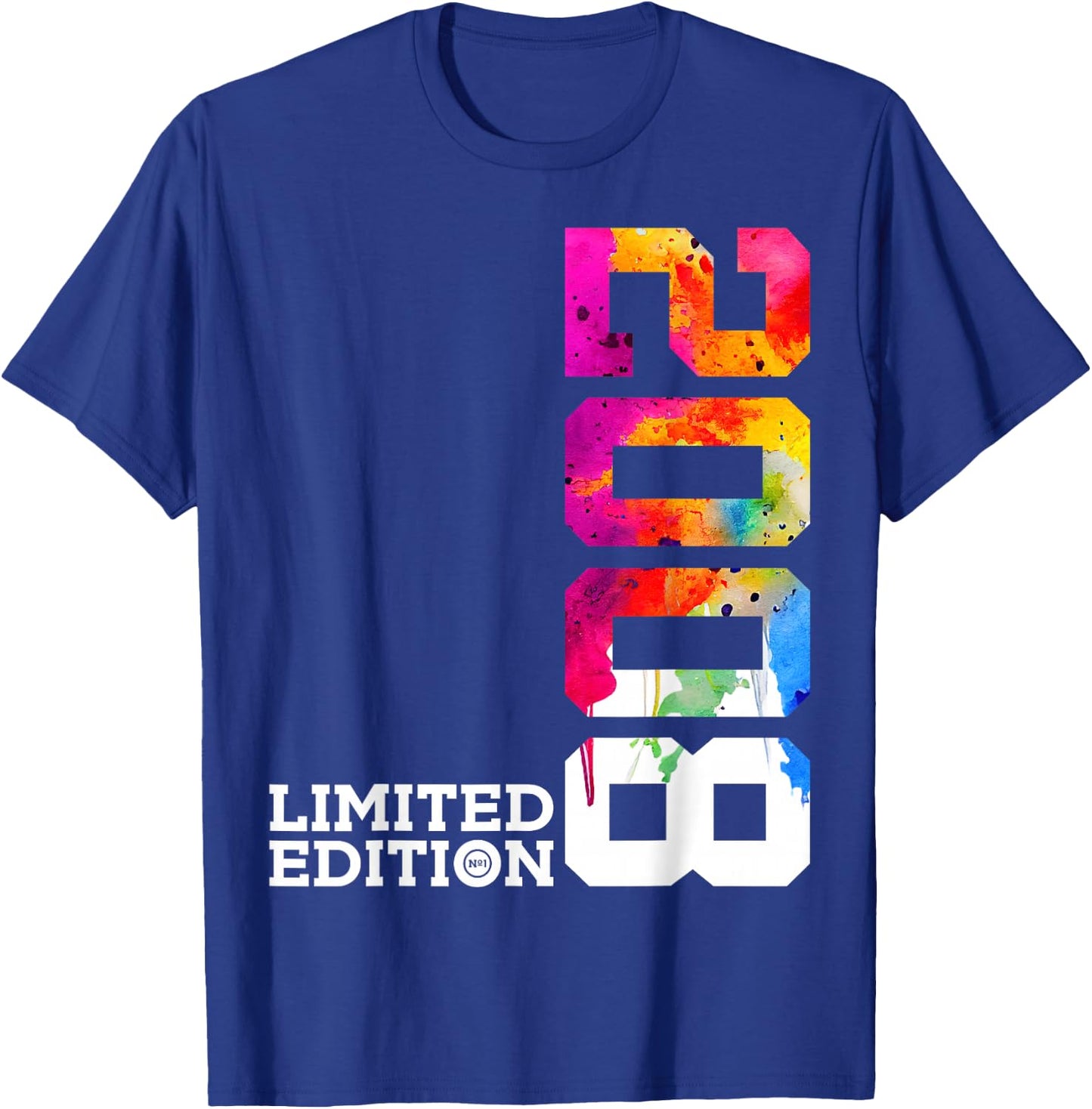 18 Jahre 18. Geburtstag Limited Edition 2008 T-Shirt - T-Shirt | Royal
