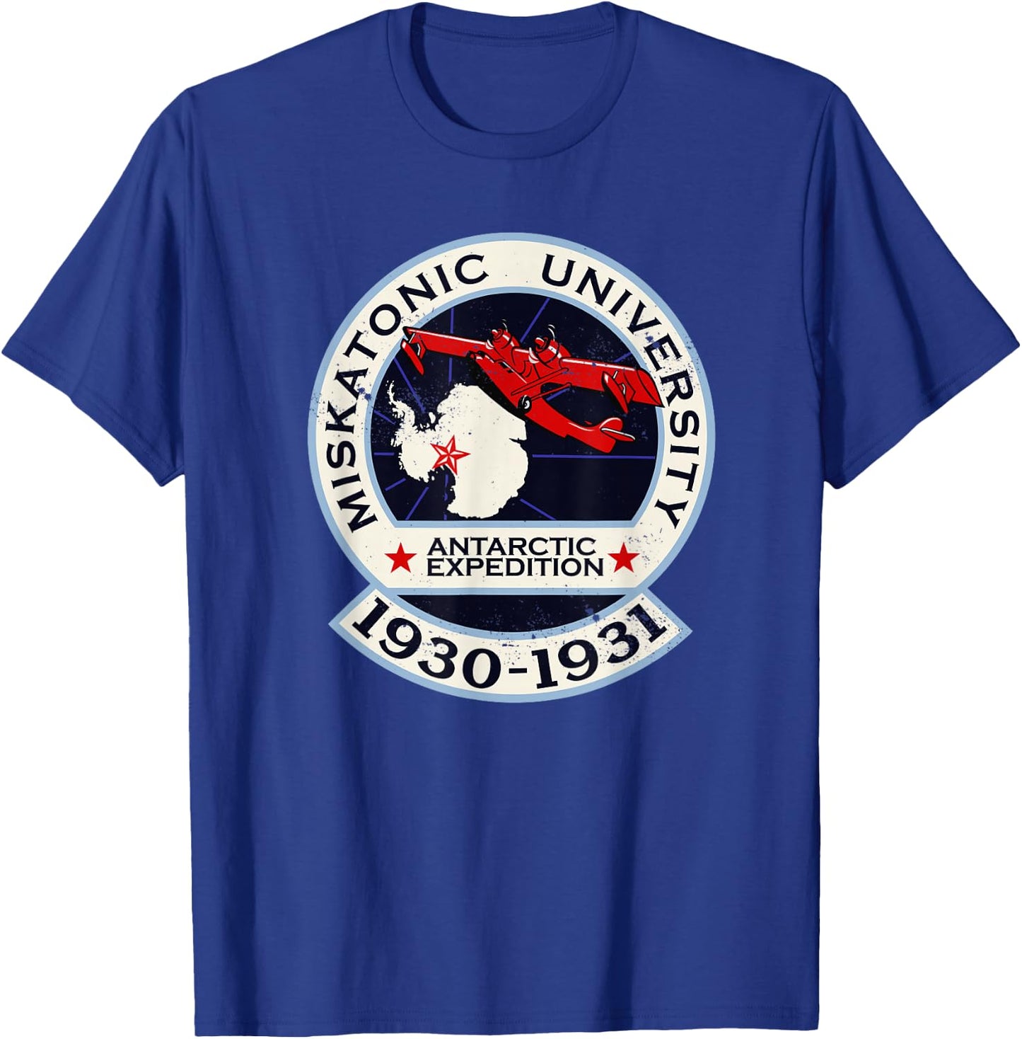 Miskatonic University Antarktic Expedition T-Shirt - T-Shirt | Royal