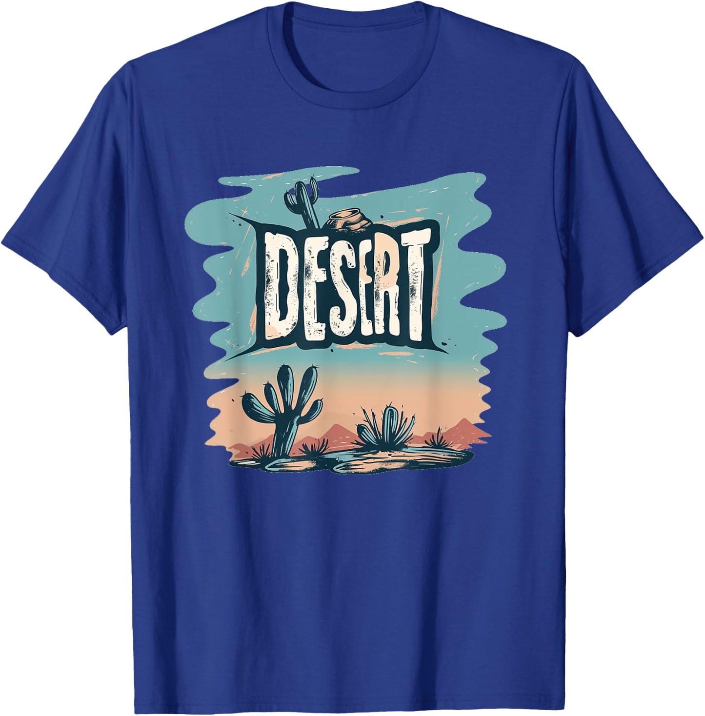 Beautiful Desert Costume with Cactus for Boys and Girls T-Shirt - T-Shirt | Royal