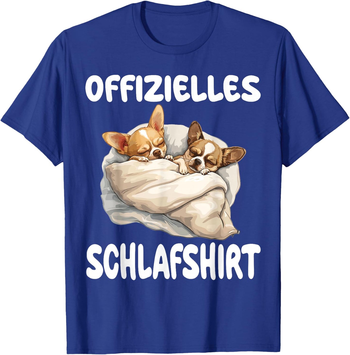 Funny Chihuahua Chiwawa Dog Official Sleep Shirt , black T-Shirt - T-Shirt | Royal