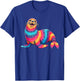 Tie Dye Seal Colorful Hippie Seal Rainbow T-Shirt - T-Shirt | Royal
