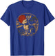 Rabbit Japanese Art Design T-Shirt - T-Shirt | Royal