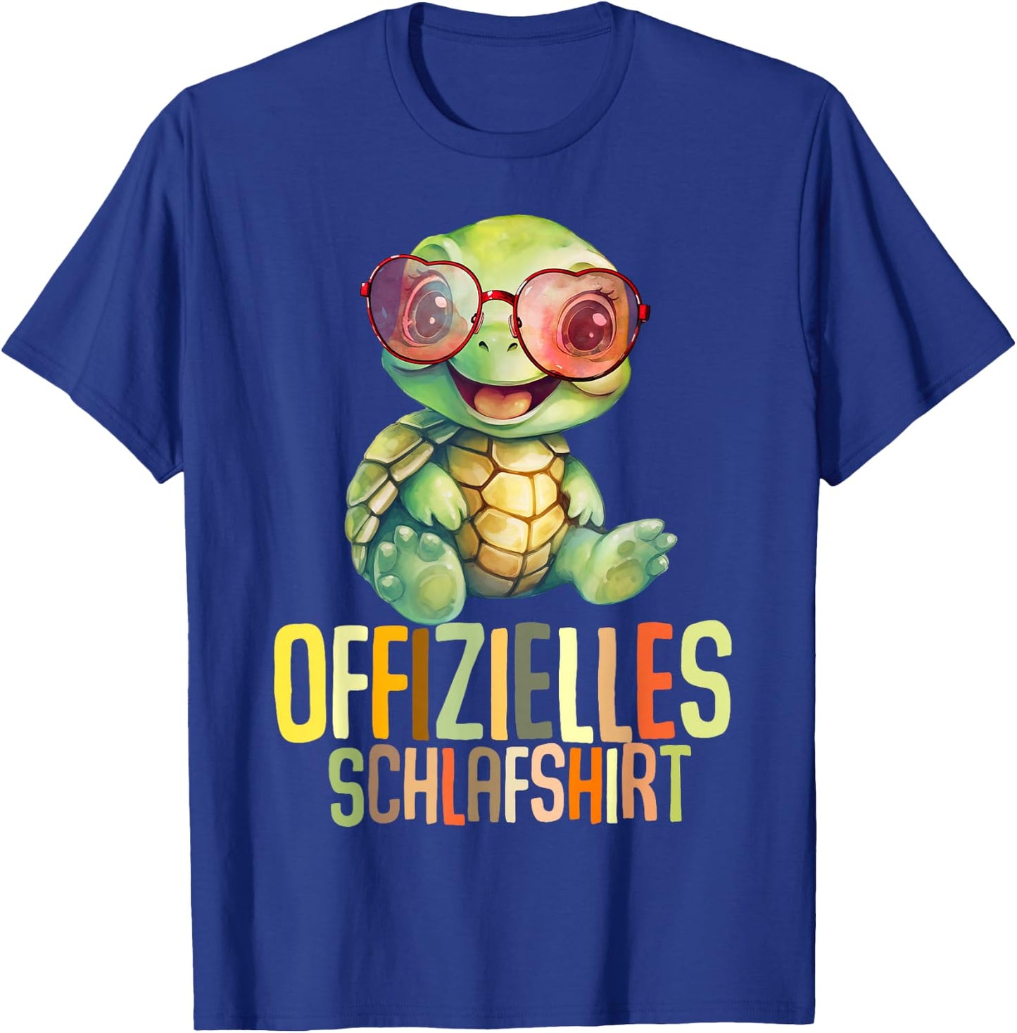 Schildkröte Offizielles Schlafshirt Schlafanzug Nachthemd T-Shirt - T-Shirt | Royal